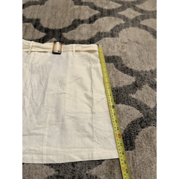 Jones New York Vintage 90s Linen Skirt Size M - Picture 2 of 9